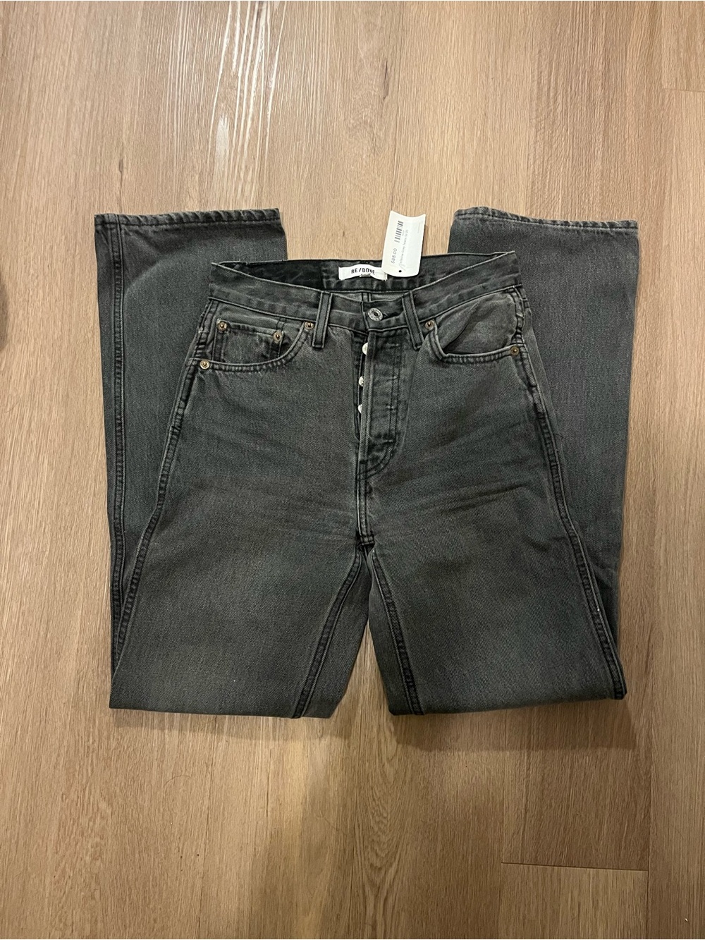 Re/Done Straight-Leg Jeans